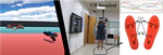 Accurate and Fast Classification of Foot Gestures for Virtual Locomotion